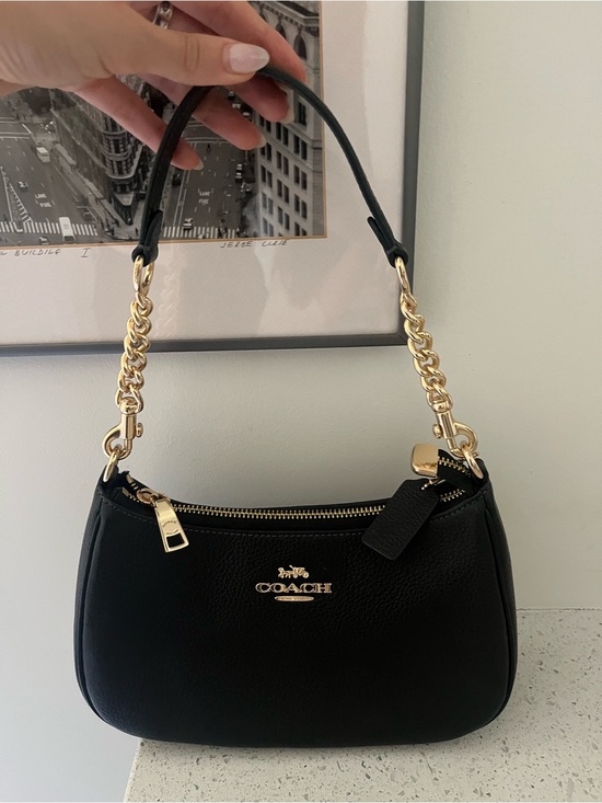 Coach Handbags - Coach Teri Shoulder Bag – Black – Like New